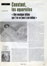 2001 Constant les aquarelles - Point Art