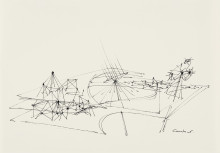 Constant Nieuwenhuys-ZT/Fantastic Architecture, ca. 1959