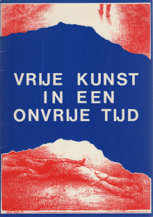 Vrije kunst in een onvrije tijd, Museum Gouda, 1985-omslag