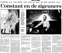 19741128 Constant en de zigeuners-Het Parool