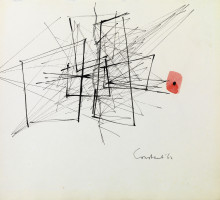 1962 ZT-Wanden en rode vlek met zwarte stip | na restauratie