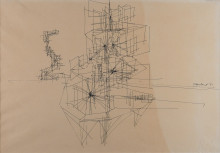 1961 Studie voor de grote toren