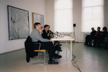 1998 ca opening of symposium Witte de With-1