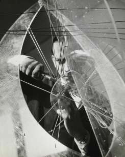Constant working on Ovoid Construction, 1957