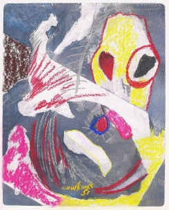 2009 Mixed technique on paper, 1951