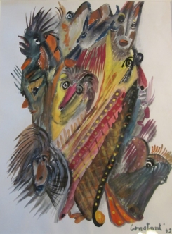 2012 Gouache on paper, 1949