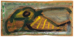 2013 Oil and pencil on paper, 1948