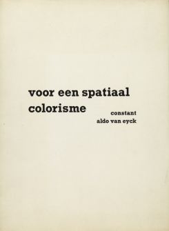 Voor een spatiaal colorisme, 1952