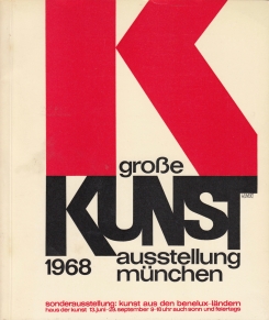 Grosse Kunst Ausstellung München-Haus der Kunst, 1968