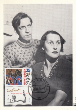 PTT herdenkt 40 jaar COBRA met postzegels