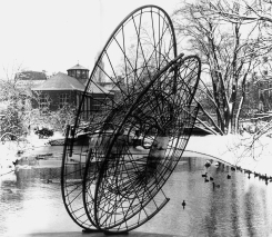 Nébulose Mécanique by Constant Nieuwenhuys at the Hortus Botanicus in Amsterdam, 1958