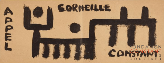 Constant Appel Corneille | Invitation, 1948