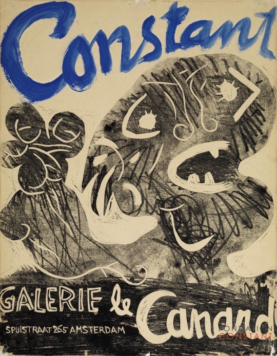 Constant, Galerie Le Canard, 1951