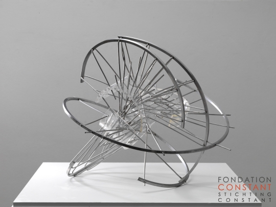 Constant Nieuwenhuys-Constructie met halve cirkels, 1958-3
