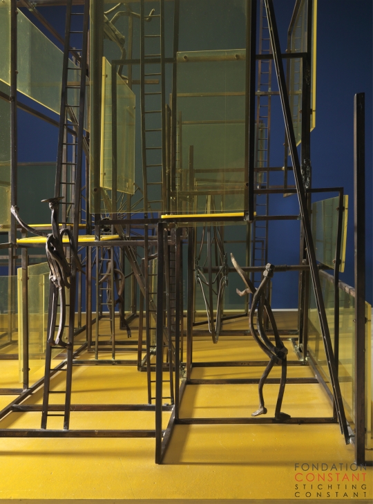 Constant Nieuwenhuys-Ladderlabyrinth, 1967-8