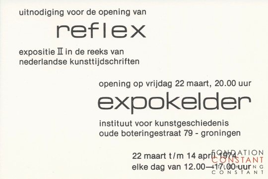 REFLEX | Expositie II-uitnodiging
