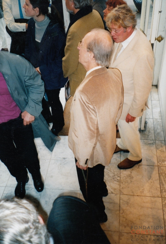 Constant and designer Jan de Bouvrie, 2000