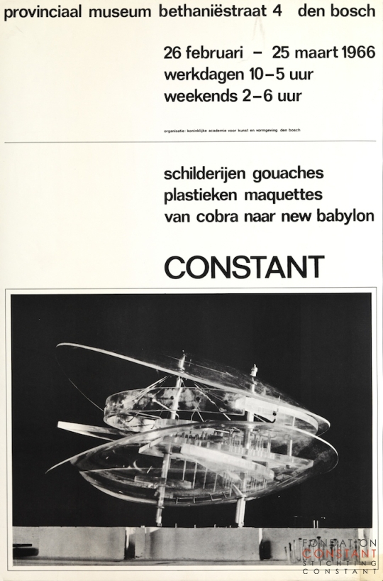 Constant Nieuwenhuys, Van cobra naar new babylon, 1966