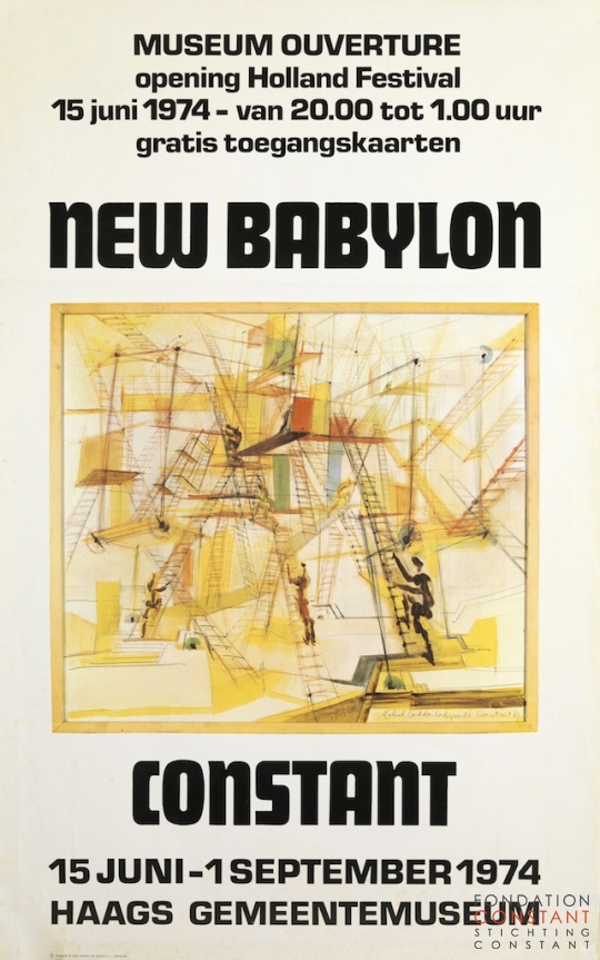 Constant Nieuwenhuys-New Babylon-GM, 1974