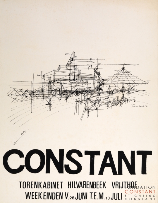 Constant Nieuwenhuys-Constant-Torenkabinet, 1962
