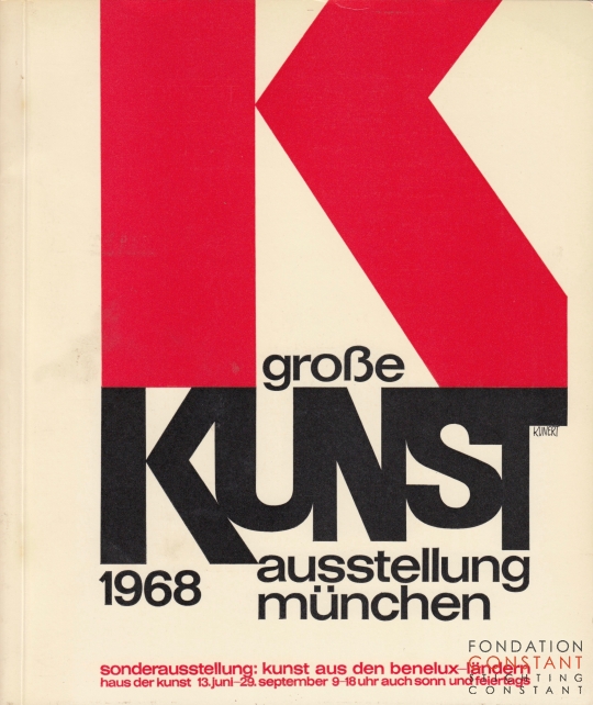 Grosse Kunst Ausstellung München-Haus der Kunst, 1968
