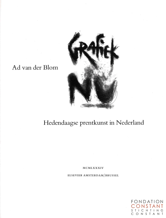 Grafiek Nu | Hedendaagse prentkunst in Nederland, 1984