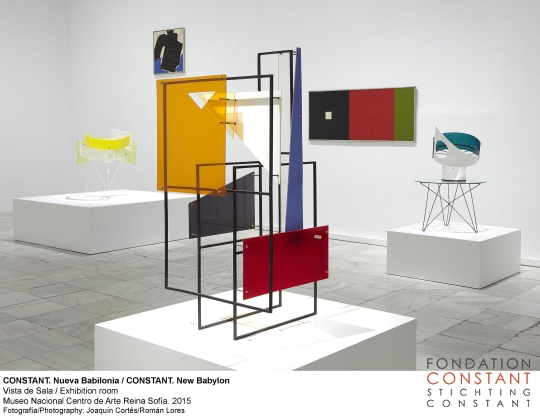 Exposición 'Constant. Nueva Babilonia' at Museo Reina Sofia, 2015