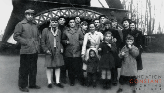 Høst and the Experimentale Groep at the zoo, 1948