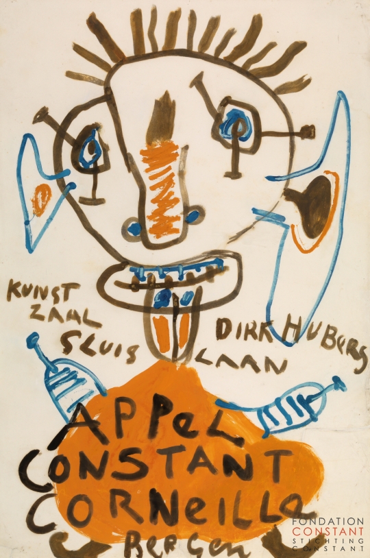 Appel Constant Corneille Bergen | kunstzaal Hubers, 1949