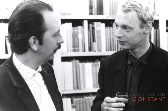 Constant and Simon Vinkenoog, ca 1963