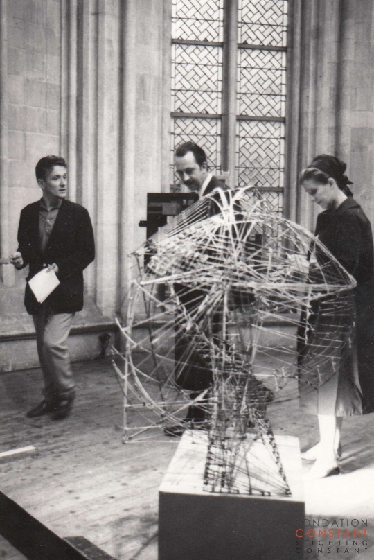 Nic Tummers, Constant and Nel in the Dominicanerkerk, 1965
