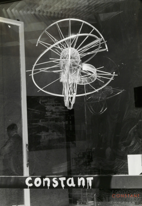 Entrance of the Dutch pavilion at Venice Biennale, 1966