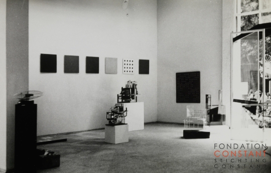 Reeks 6 gekleurde vlakken at Venice Biennale, 1966
