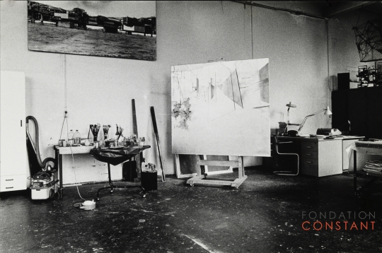 Atelier Wittenburg van Constant, ca 1970