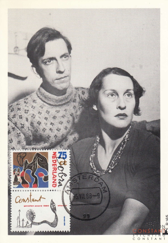PTT herdenkt 40 jaar COBRA met postzegels