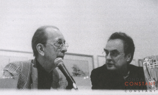 Constant Nieuwenhuys and Benjamin Buchloh, 1999