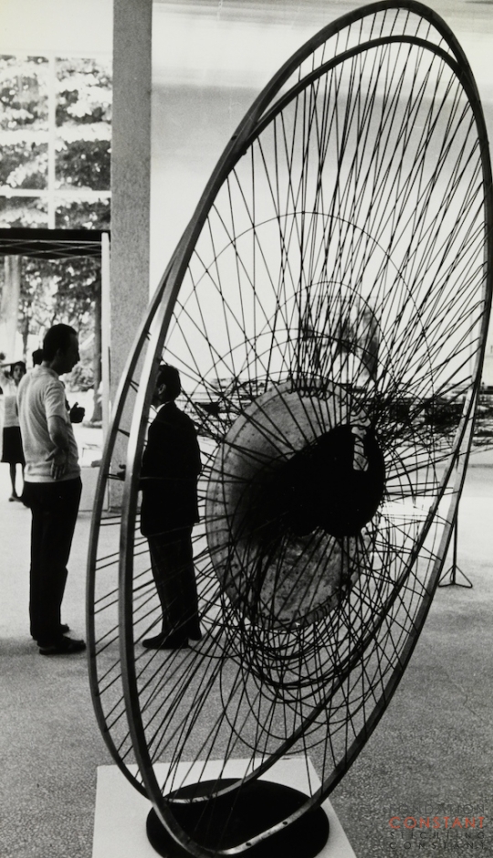 Constant Nieuwenhuys-Nébulose Mécanique at the Venice Biennale, 1966