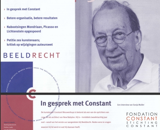 Interview with Constant for the Beeldrecht Newsletter. 