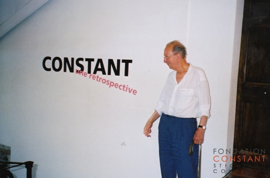 Constant at the Rétrospective exhibition 