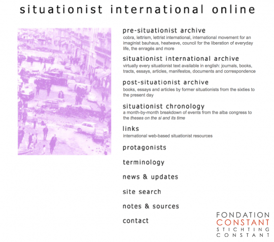 Situationist International Online
