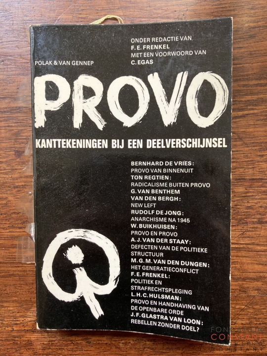 Provo | Kanttekeningen bij een deelverschijnsel, 1966