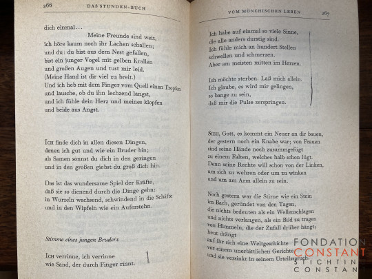 Rilke Sämtliche Werke | Band I, p. 266-267