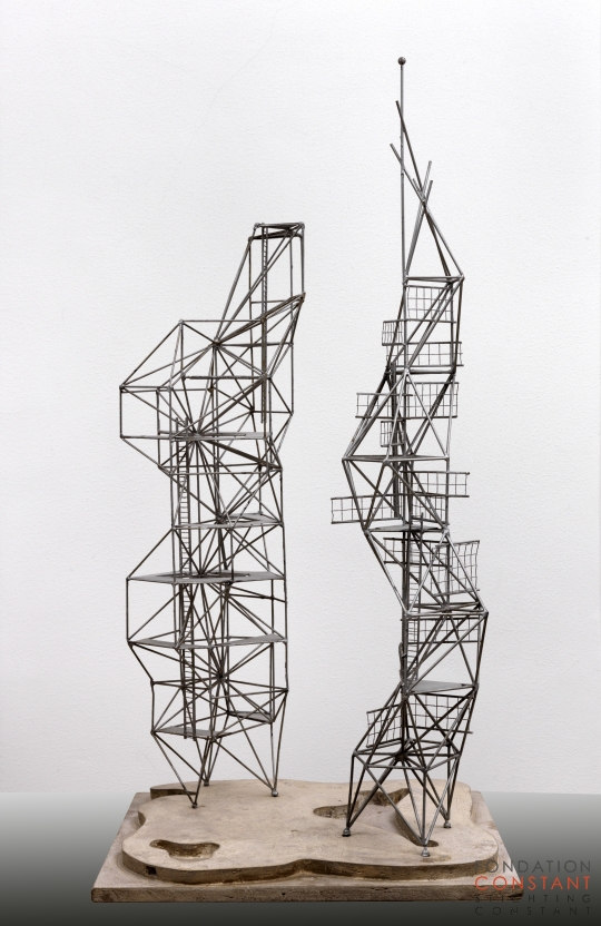 Constant Nieuwenhuys-Twee Torens, 1959-10