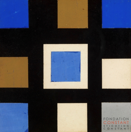 Constant Nieuwenhuys-Compositie met vierkanten, 1953