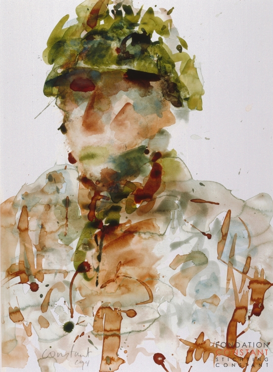 Constant Nieuwenhuys-Le soldat, 1994