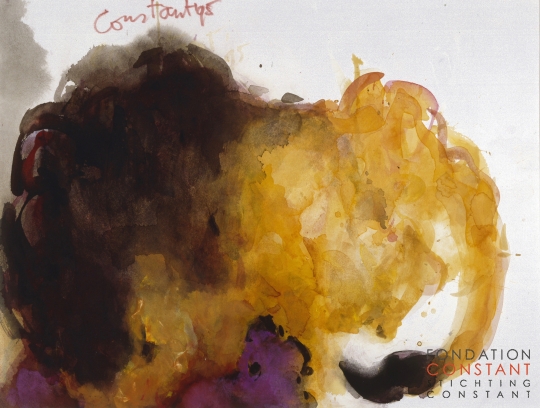 Constant Nieuwenhuys-Leeuw met prooi [II], 1995