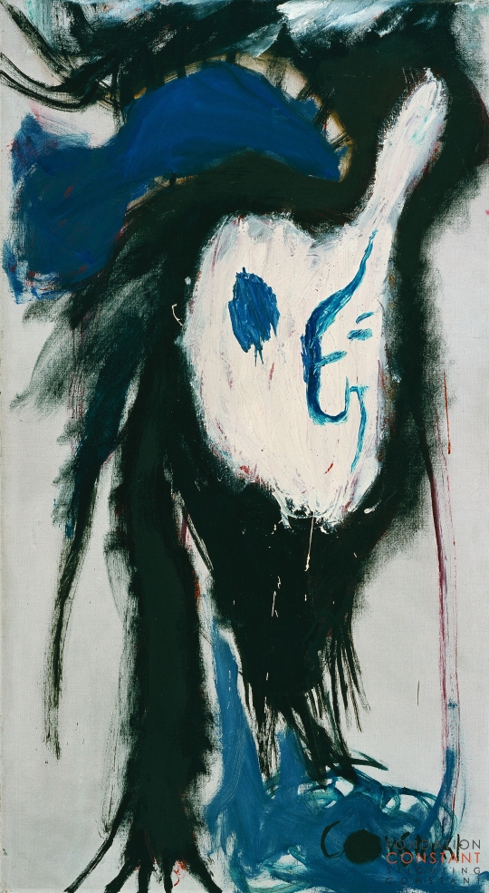 Constant Nieuwenhuys-L'oeil bleu, 1948