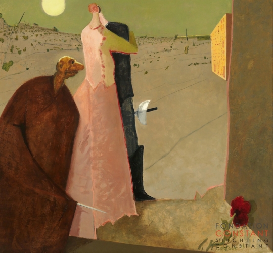 Constant Nieuwenhuys-Cyrano déclare son amour, 1976