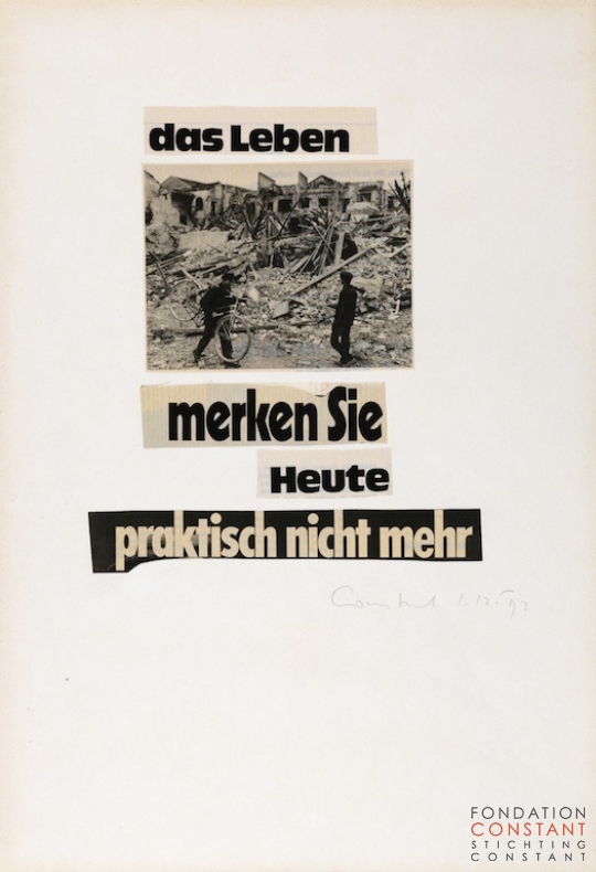 Constant Nieuwenhuys-Das Leben, 1972