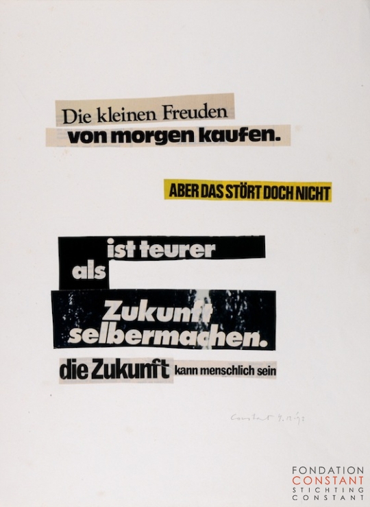 Constant Nieuwenhuys-Die Kleinen Freuden, 1972